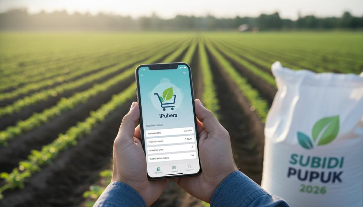 cara tebus pupuk subsidi terbaru 2026 lewat aplikasi i pubers