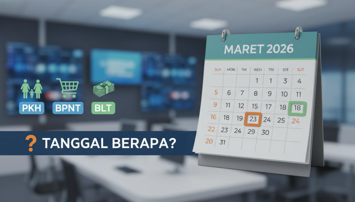 jadwal pencairan bansos Maret 2026
