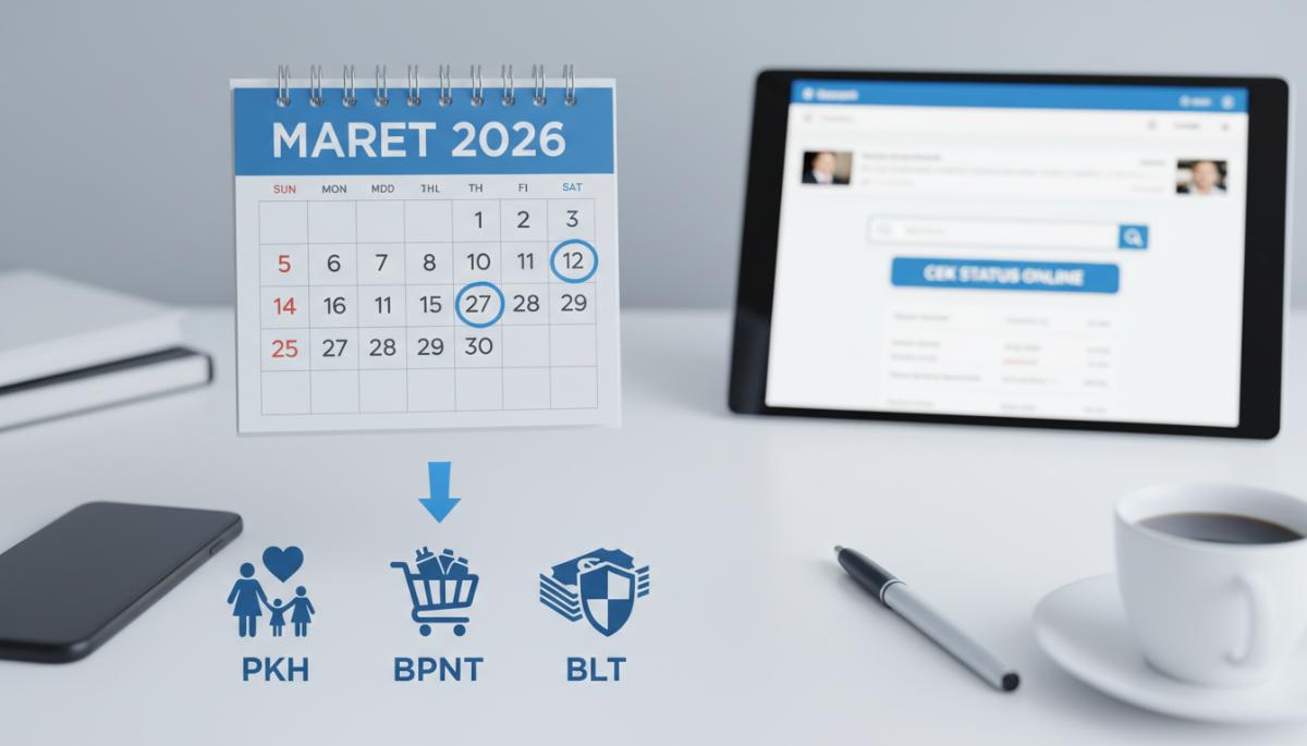 jadwal pencairan bansos Maret 2026