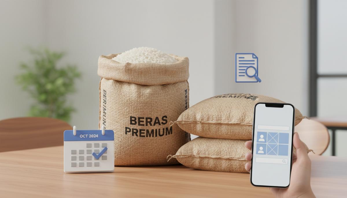 bansos beras 20 kg kapan cair