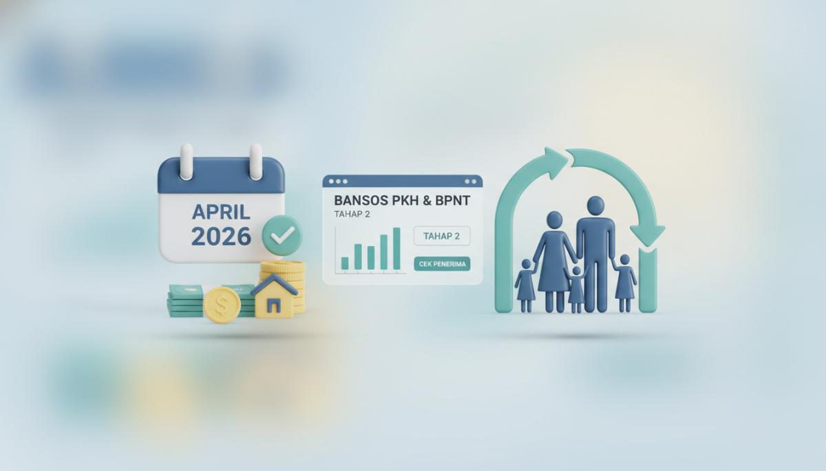 Pencairan Bansos PKH dan BPNT Tahap 2 April 2026