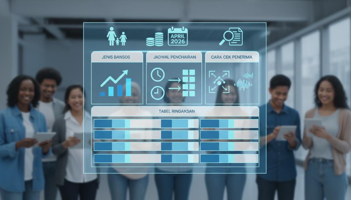 pemerintah cairkan bansos april 2026